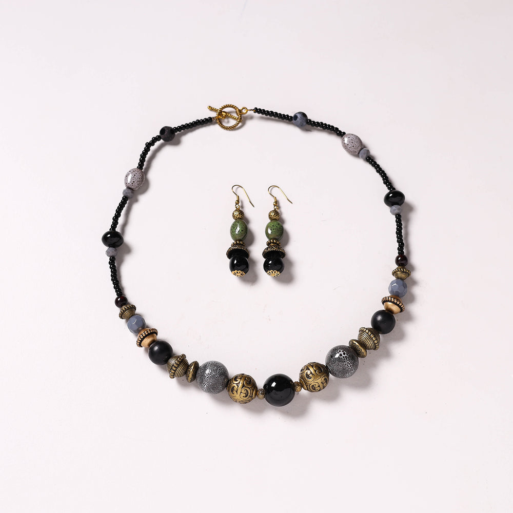 Handmade Beaded Necklace Set 248