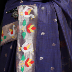 Bangalore Silk Zari Border Saree 01