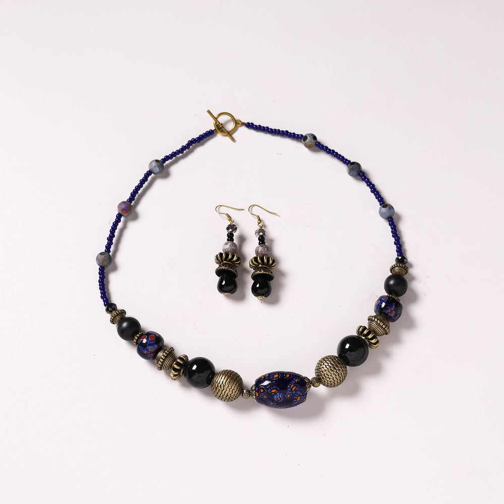 Handmade Beaded Necklace Set 256