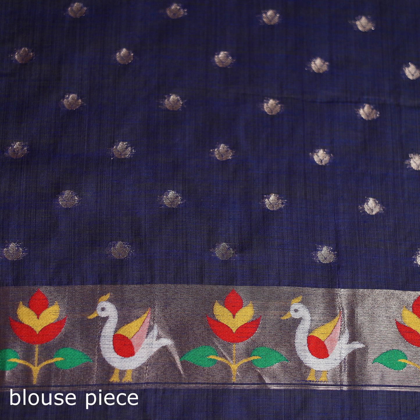 Bangalore Silk Zari Border Saree 01