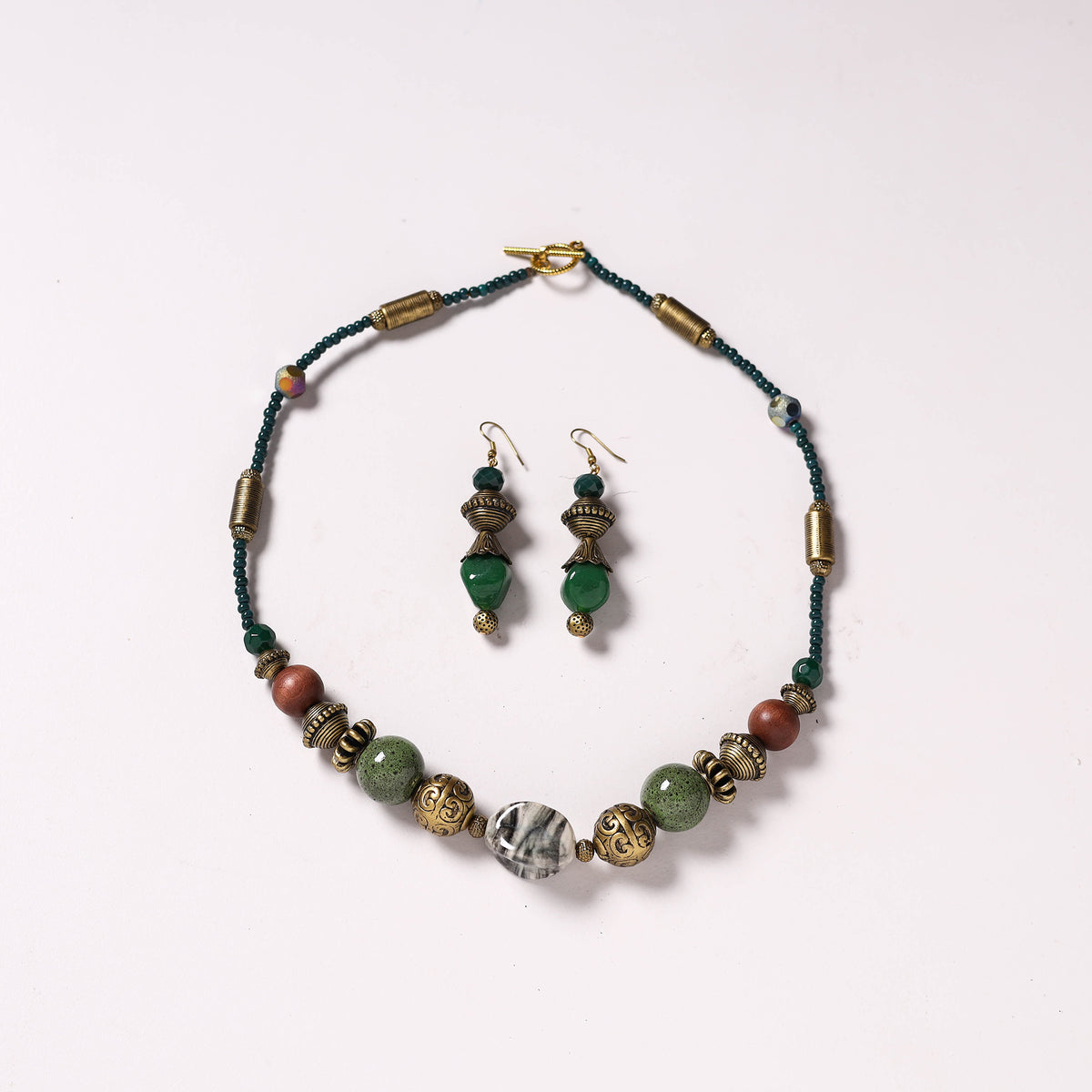 Handmade Beaded Necklace Set 257