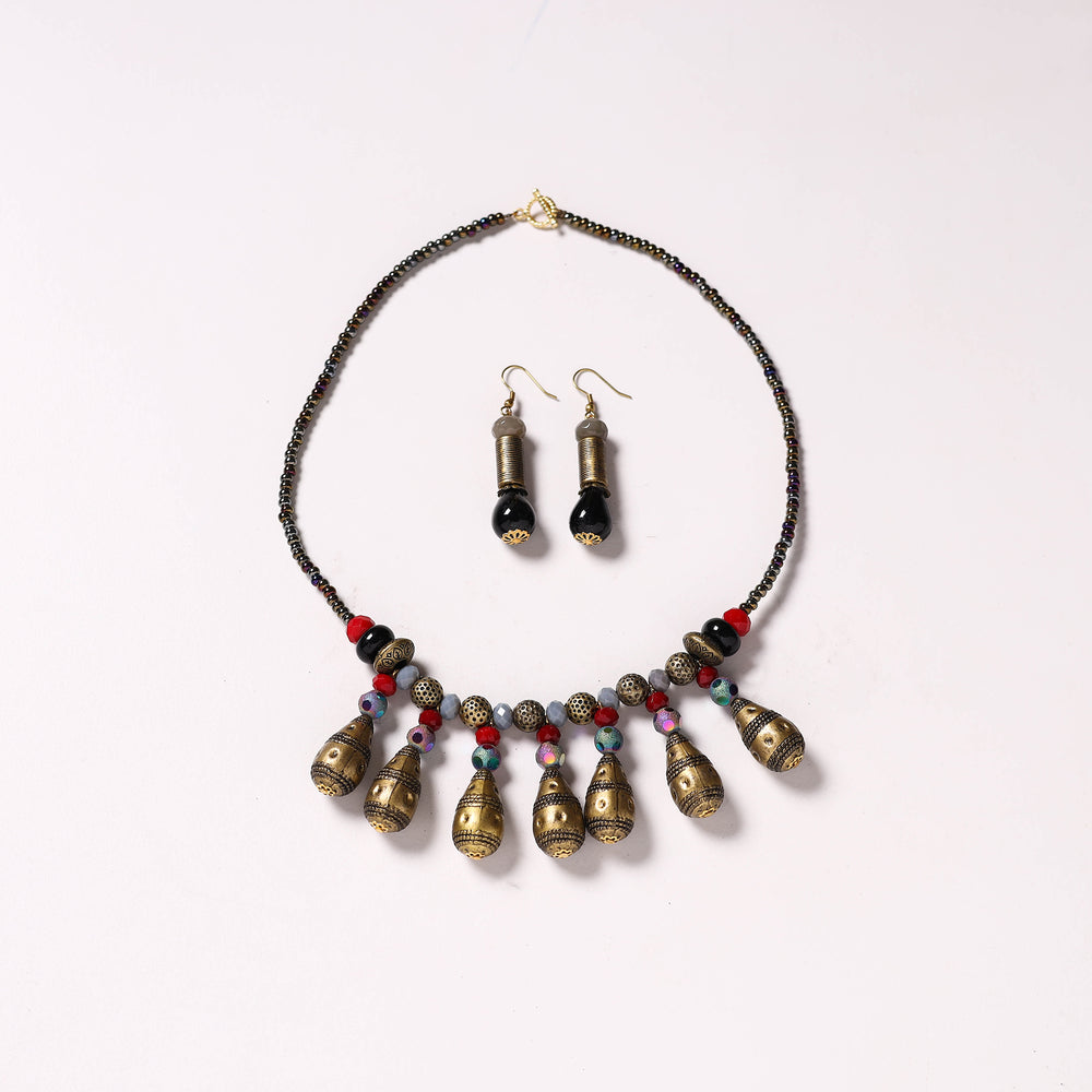 Handmade Beaded Necklace Set 259