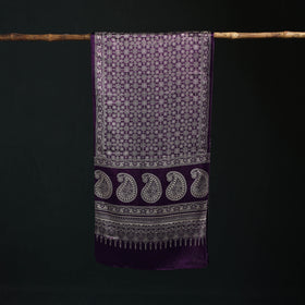 Kutch Printed Mashru Silk Stole 08