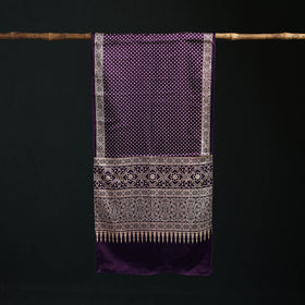 Kutch Printed Mashru Silk Stole 07