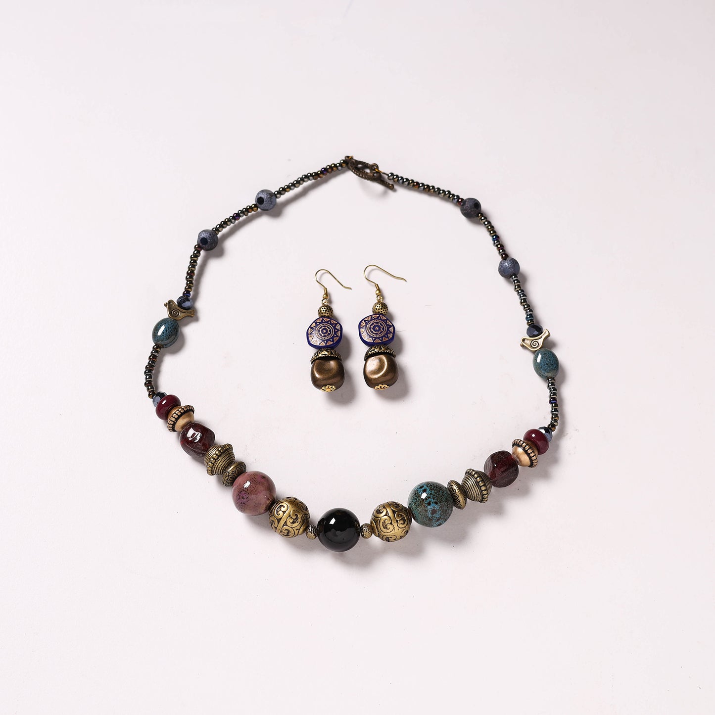 Handmade Beaded Necklace Set 261