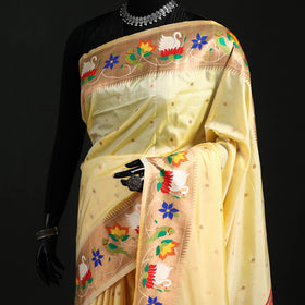 Bangalore Silk Zari Border Saree 04