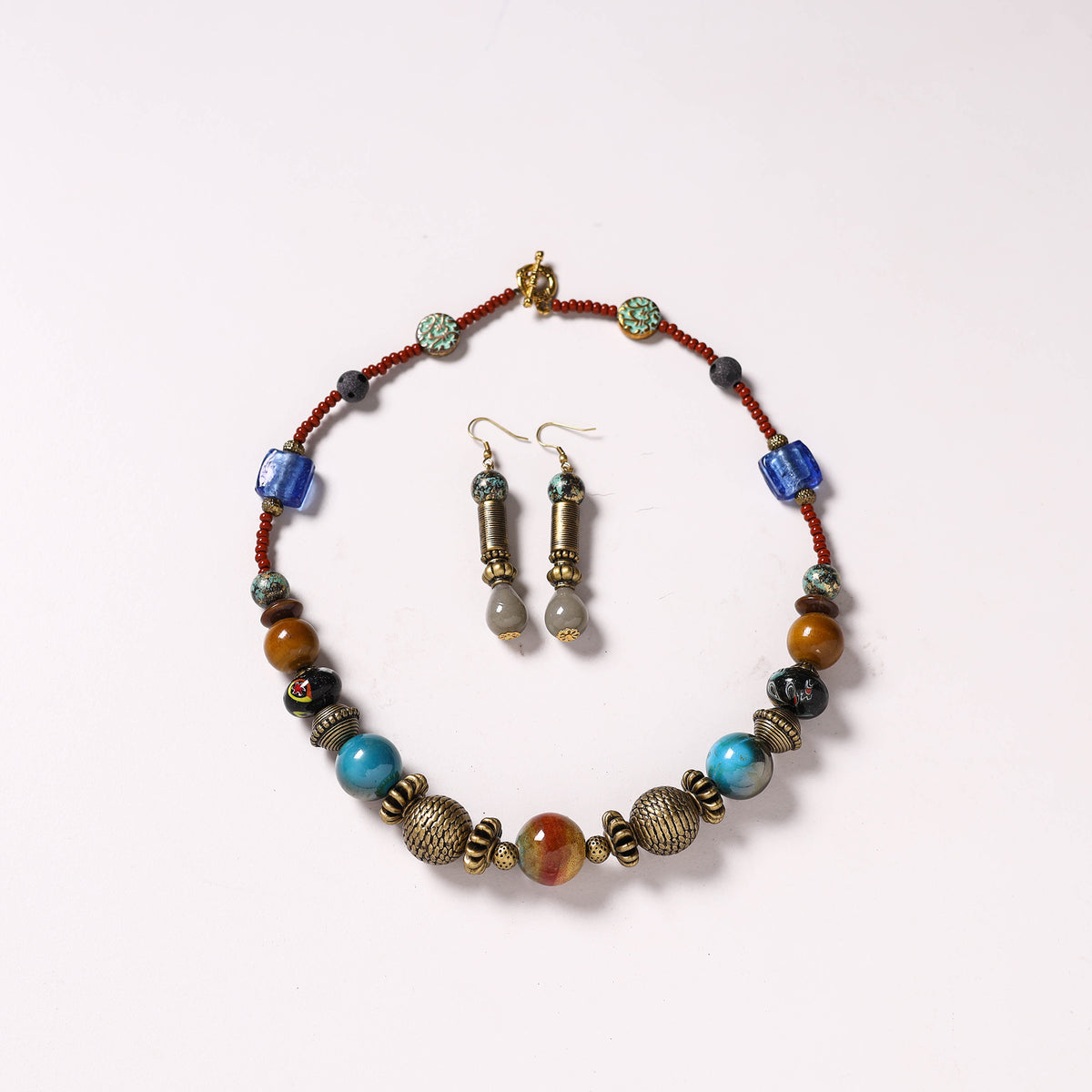 Handmade Beaded Necklace Set 264