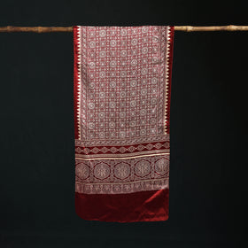 Kutch Printed Mashru Silk Stole 01
