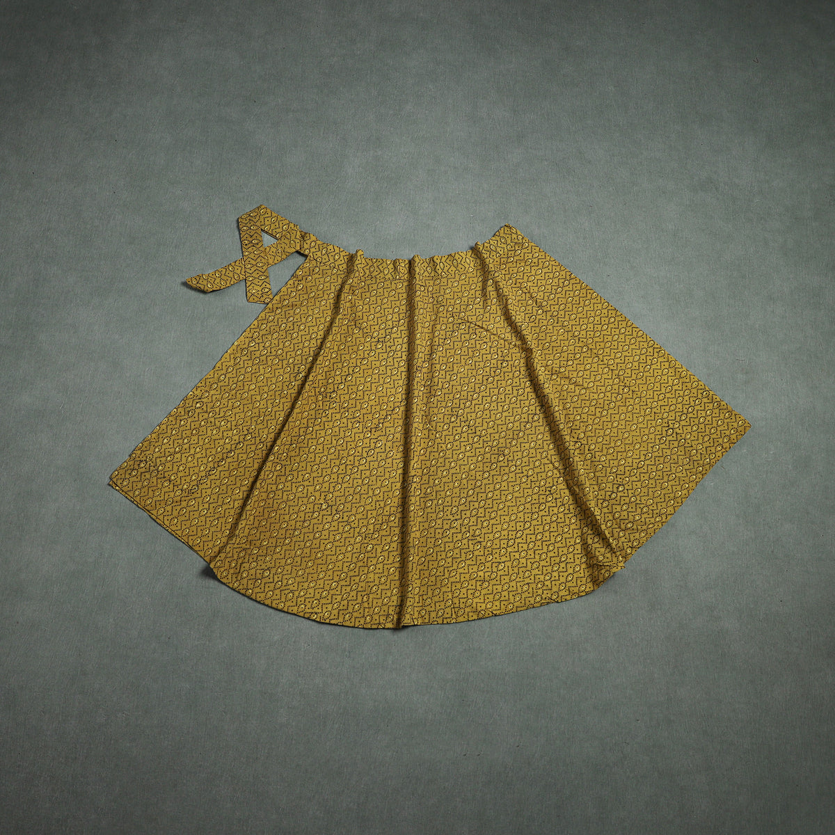 Bagru Hand Block Print Cotton Wrap Around Skirt 75