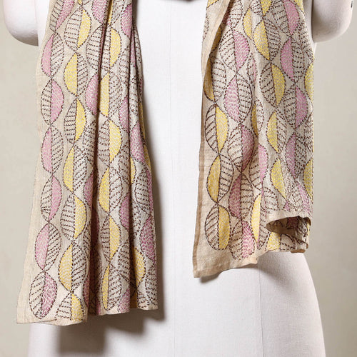 sujani embroidery stole