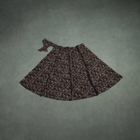 Batik Print Cotton Wrap Around Skirt 92