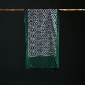 Pochampally Ikat Weave Cotton Stole 32