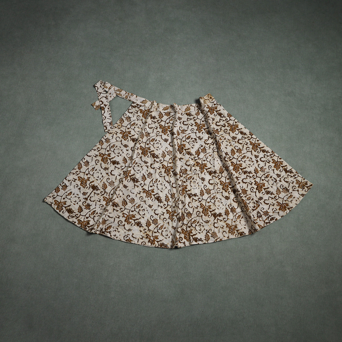 Batik Print Cotton Wrap Around Skirt 93