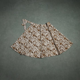 Batik Print Cotton Wrap Around Skirt 93