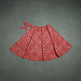 Batik Print Cotton Wrap Around Skirt 94