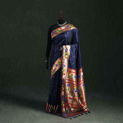 Bangalore Silk Zari Border Saree 07