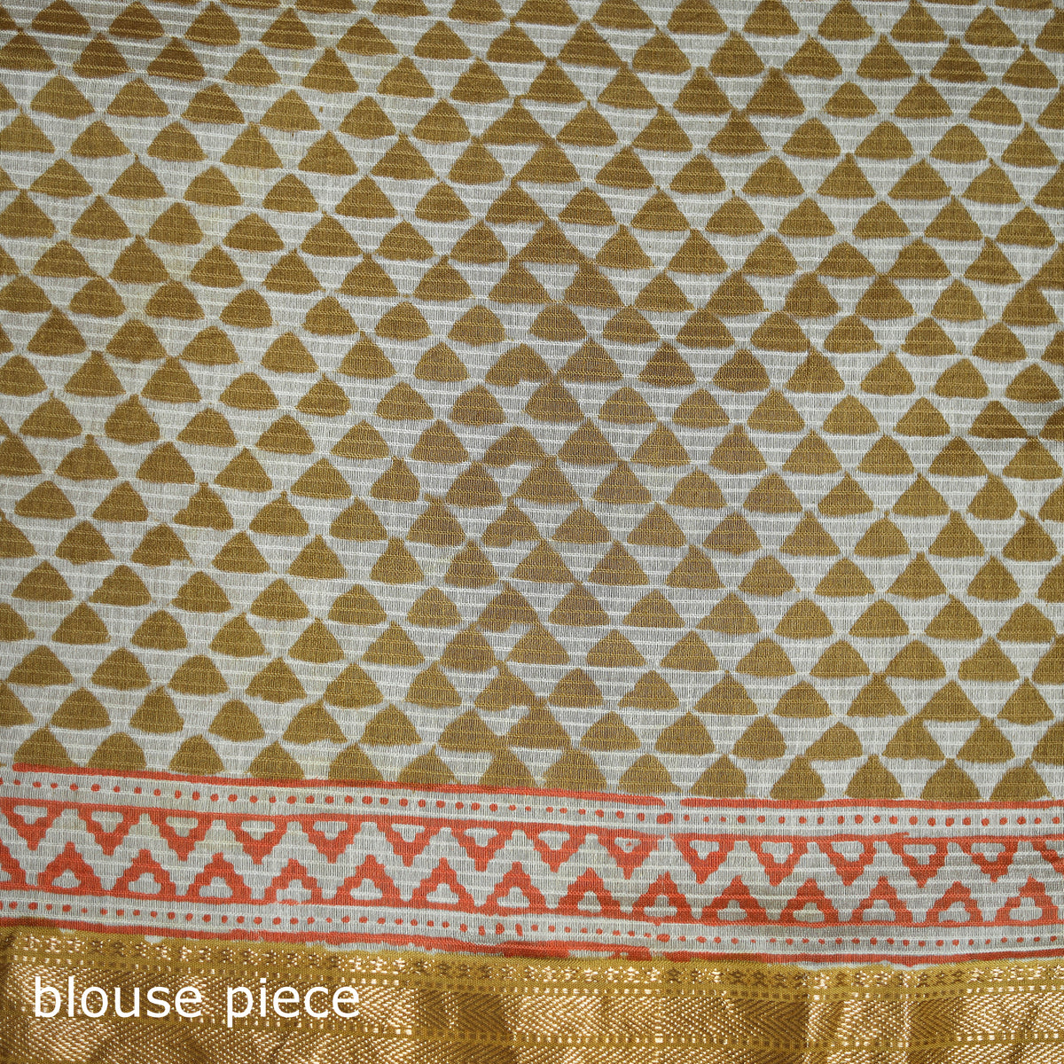 Bagh Hand Block Print Natural Dyed Maheshwari Silk Zari Border Saree 11