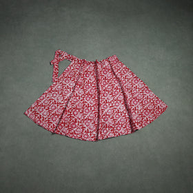 Batik Print Cotton Wrap Around Skirt 95