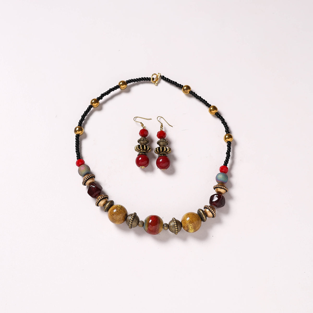 Handmade Beaded Necklace Set 274