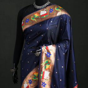 Bangalore Silk Zari Border Saree 07