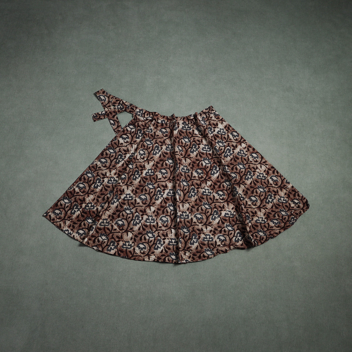 Batik Print Cotton Wrap Around Skirt 96