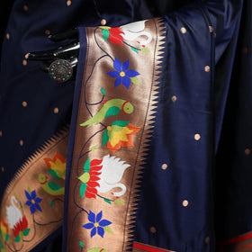 Bangalore Silk Zari Border Saree 07