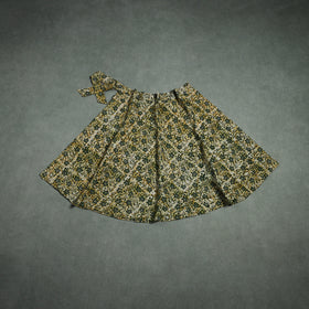 Batik Print Cotton Wrap Around Skirt 97