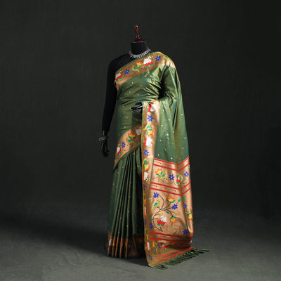 Bangalore Silk Zari Border Saree 08