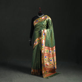 Bangalore Silk Zari Border Saree 08