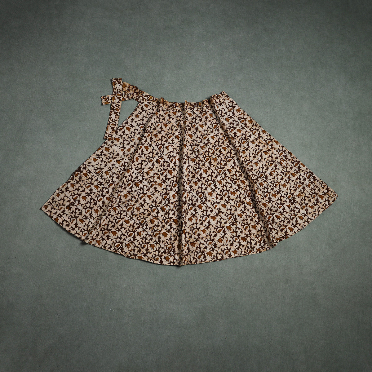 Batik Print Cotton Wrap Around Skirt 100