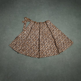 Batik Print Cotton Wrap Around Skirt 100