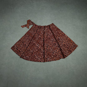 Batik Print Cotton Wrap Around Skirt 101