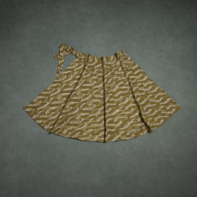 Batik Print Cotton Wrap Around Skirt 102