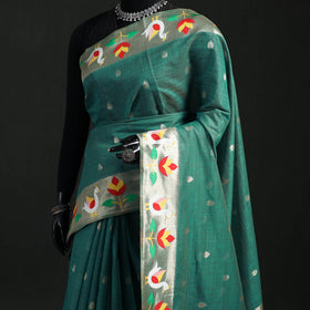 Bangalore Silk Zari Border Saree 09