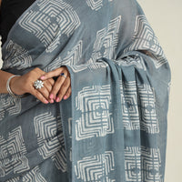 Batik Print Saree