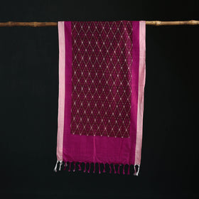 Pochampally Ikat Weave Cotton Stole 15