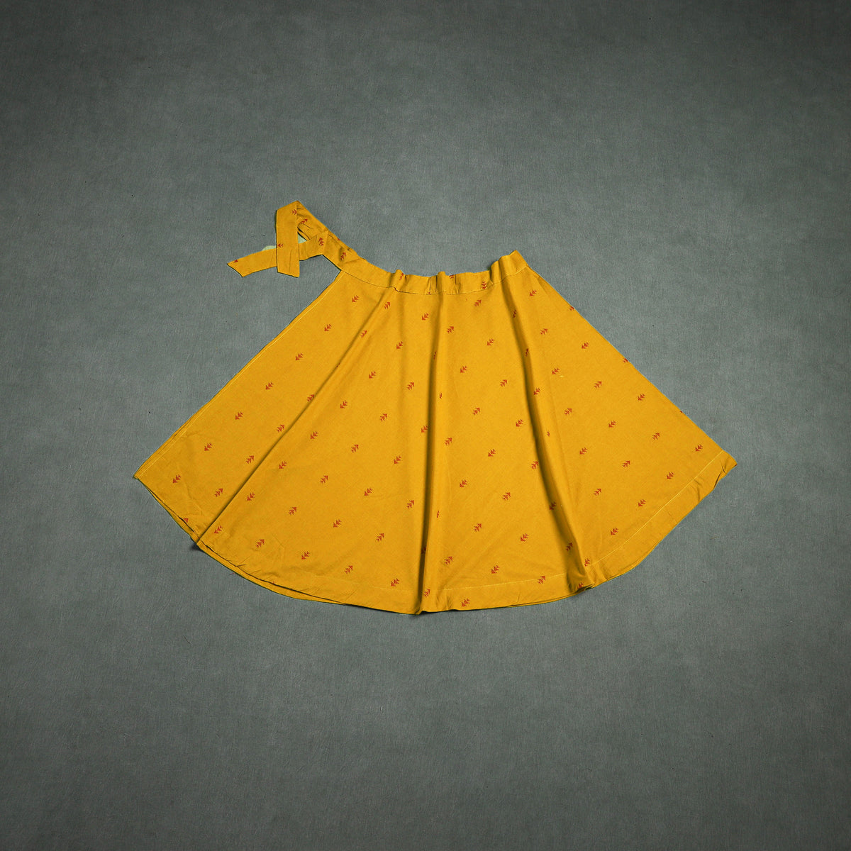 Jacquard Cotton Wrap Around Skirt 106