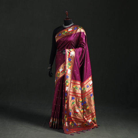 Bangalore Silk Zari Border Saree 10
