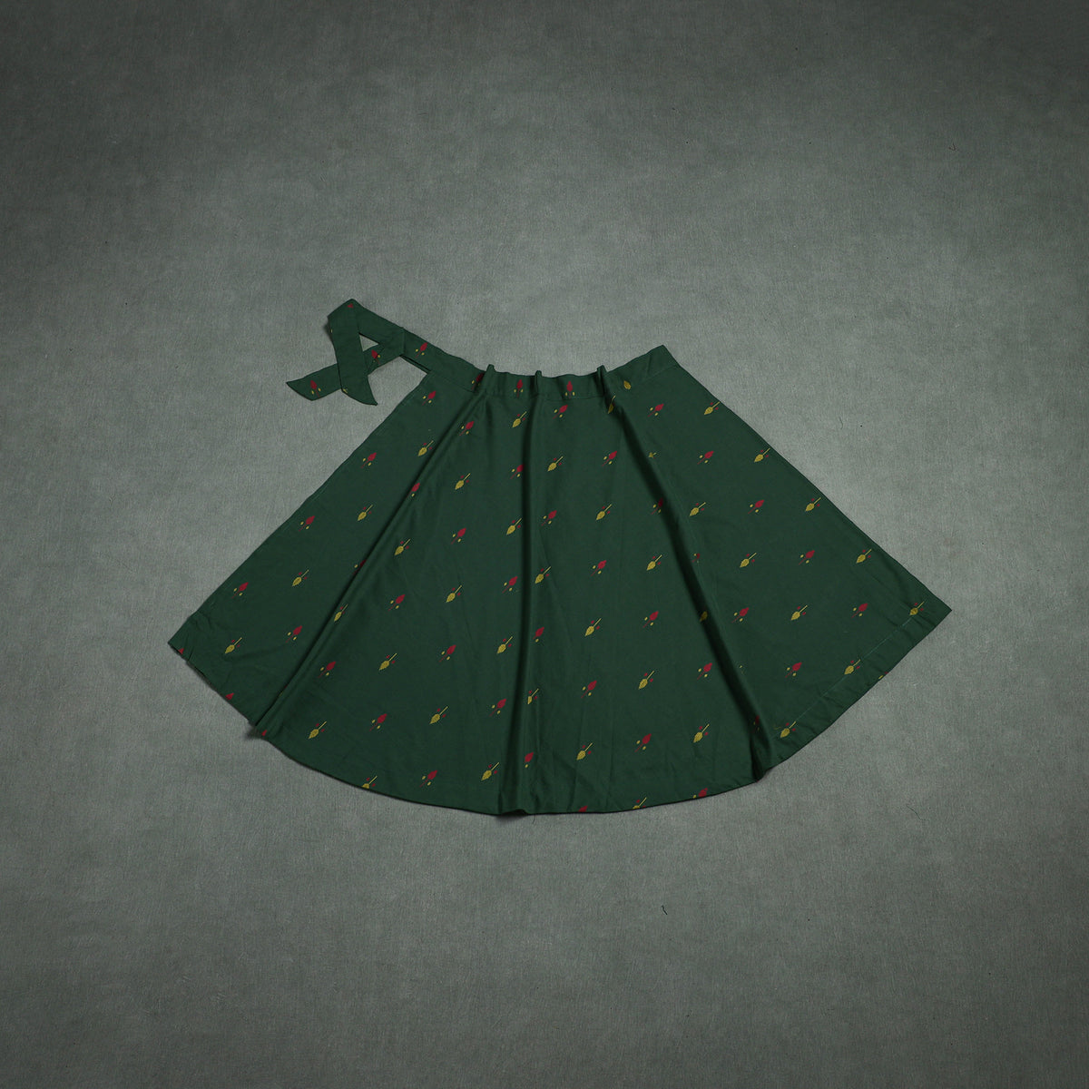 Jacquard Cotton Wrap Around Skirt 109