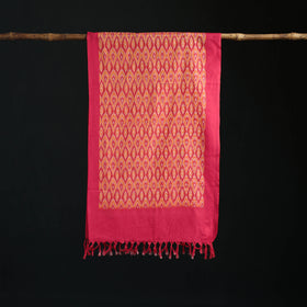 Pochampally Ikat Weave Cotton Stole 11