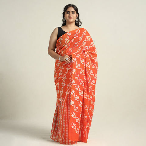 Batik Print Saree