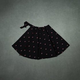 Jacquard Cotton Wrap Around Skirt 110