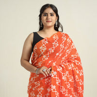 Batik Print Saree