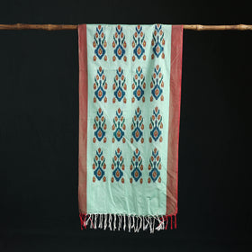 Pochampally Ikat Weave Cotton Stole 04
