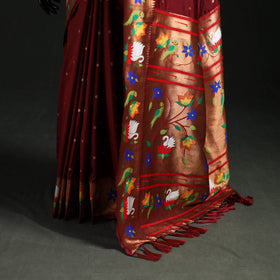 Bangalore Silk Zari Border Saree 11