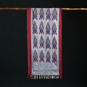 Pochampally Ikat Weave Cotton Stole 03