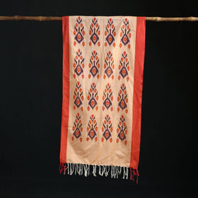 Pochampally Ikat Weave Cotton Stole 02
