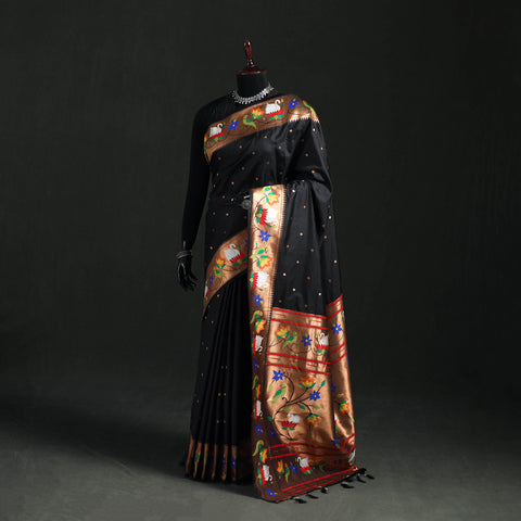 Bangalore Silk Zari Border Saree 12