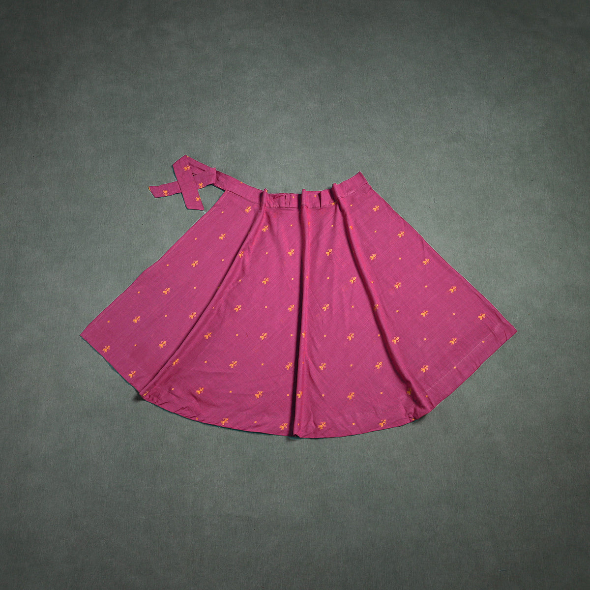 Jacquard Cotton Wrap Around Skirt 115
