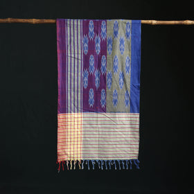Pochampally Ikat Weave Cotton Stole 01